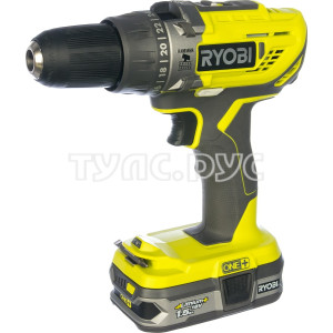 Ryobi 18В Li-Ion ударная дрель-шуруповерт R18PD3-215S 15642364